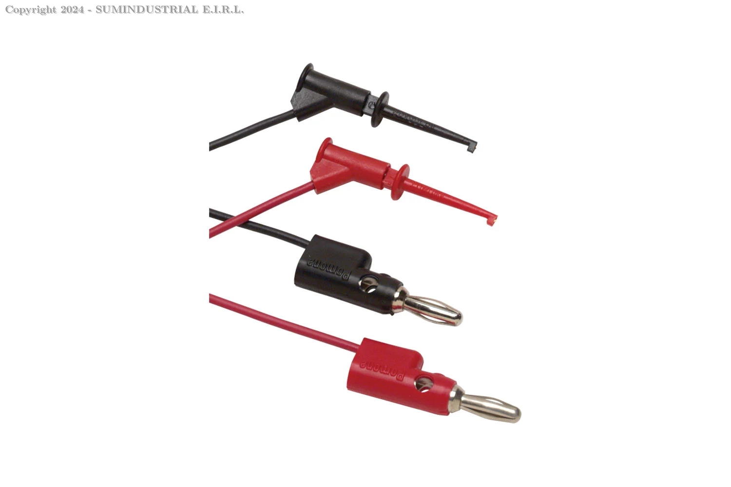 JUEGO DE CABLES DE PRUEBA CON MICRO-GANCHO FLUKE TL960