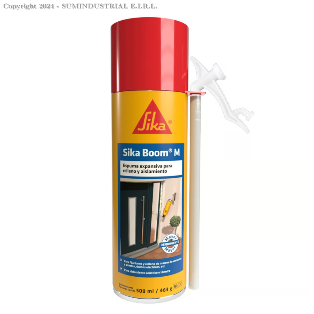 ESPUMA EXPANSIVA DE POLIURETANO SIKA BOOM® M 500ML.