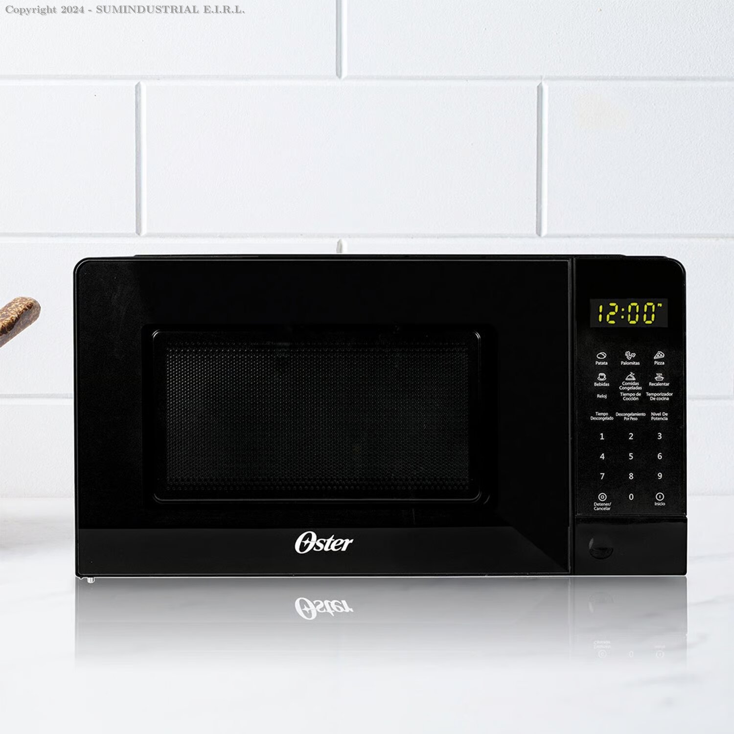 HORNO MICROONDAS NEGRO 20L MARCA OSTER