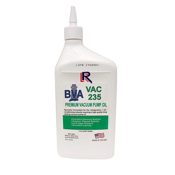ACEITE P/BOMBA DE VACÍO DE 1/4 GALÓN BVA-VAC235Q 