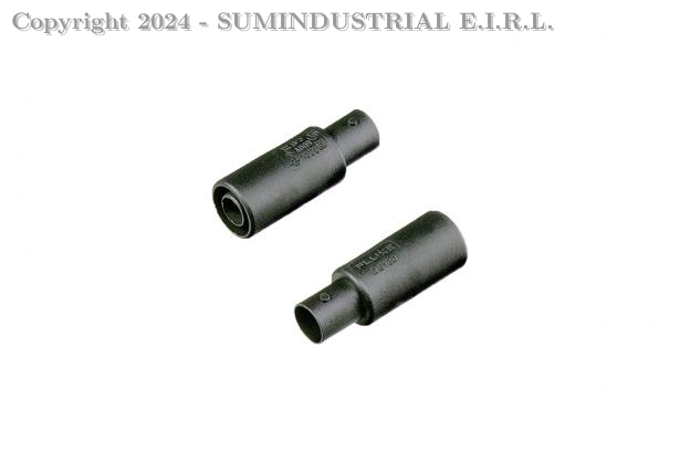 ADAPTADOR DE CONECTOR BANANA PROTEGIDO A BNC HEMBRA FLUKE BB120-IV