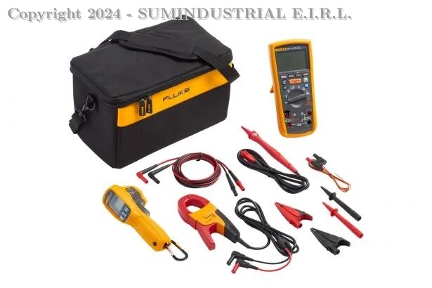 KIT AVANZADO PARA MANTENIMIENTO ELÉCTRICO FLUKE 1587 KIT/62MAX+FC