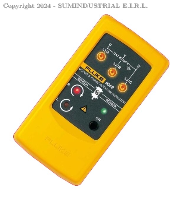 INDICADOR DE ROTACIÓN DE FASES Y GIRO DE MOTOR FLUKE 9062