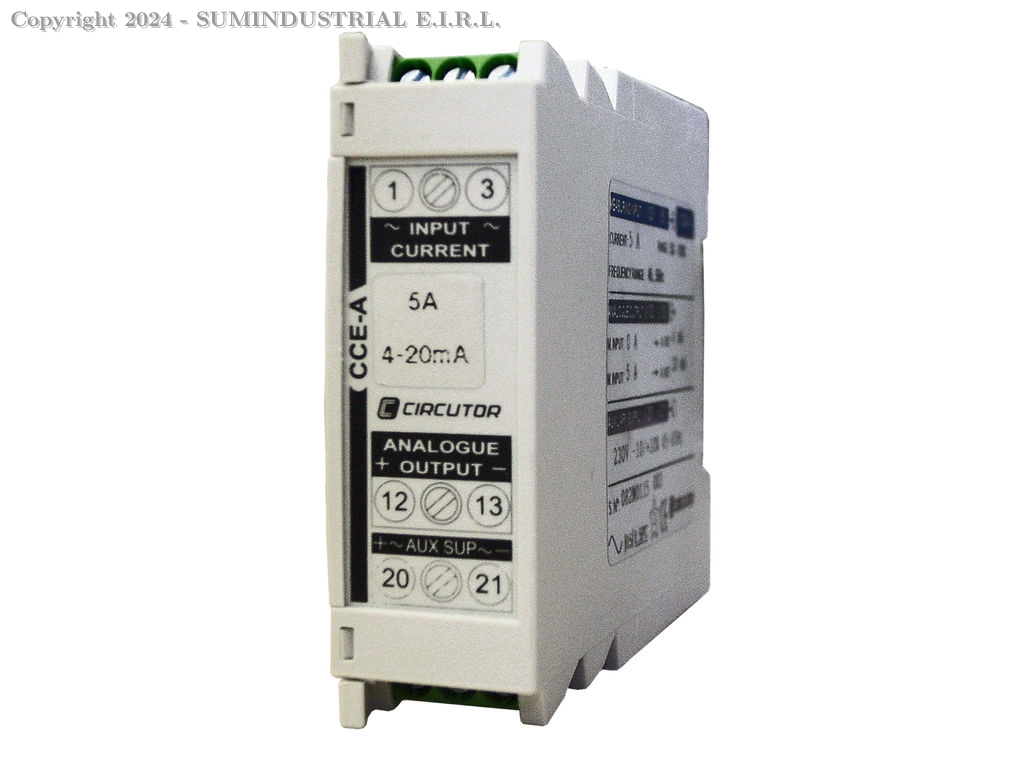 CONVERTIDOR DE CORRIENTE CCE-A, 5A, 4 20mA, M25111