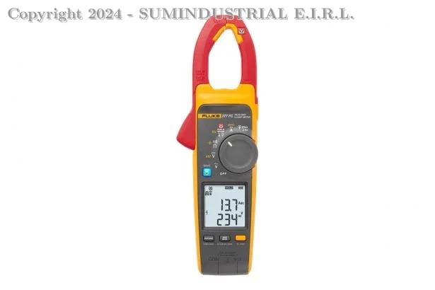 PINZA AMPERIMÉTRICA DE CA/CC DE VERDADERO VALOR EFICAZ CON IFLEX FLUKE 377 FC