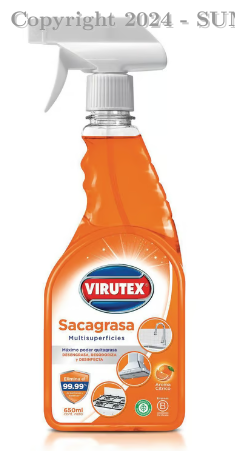 SACAGRASA VIRUTEX 650ML