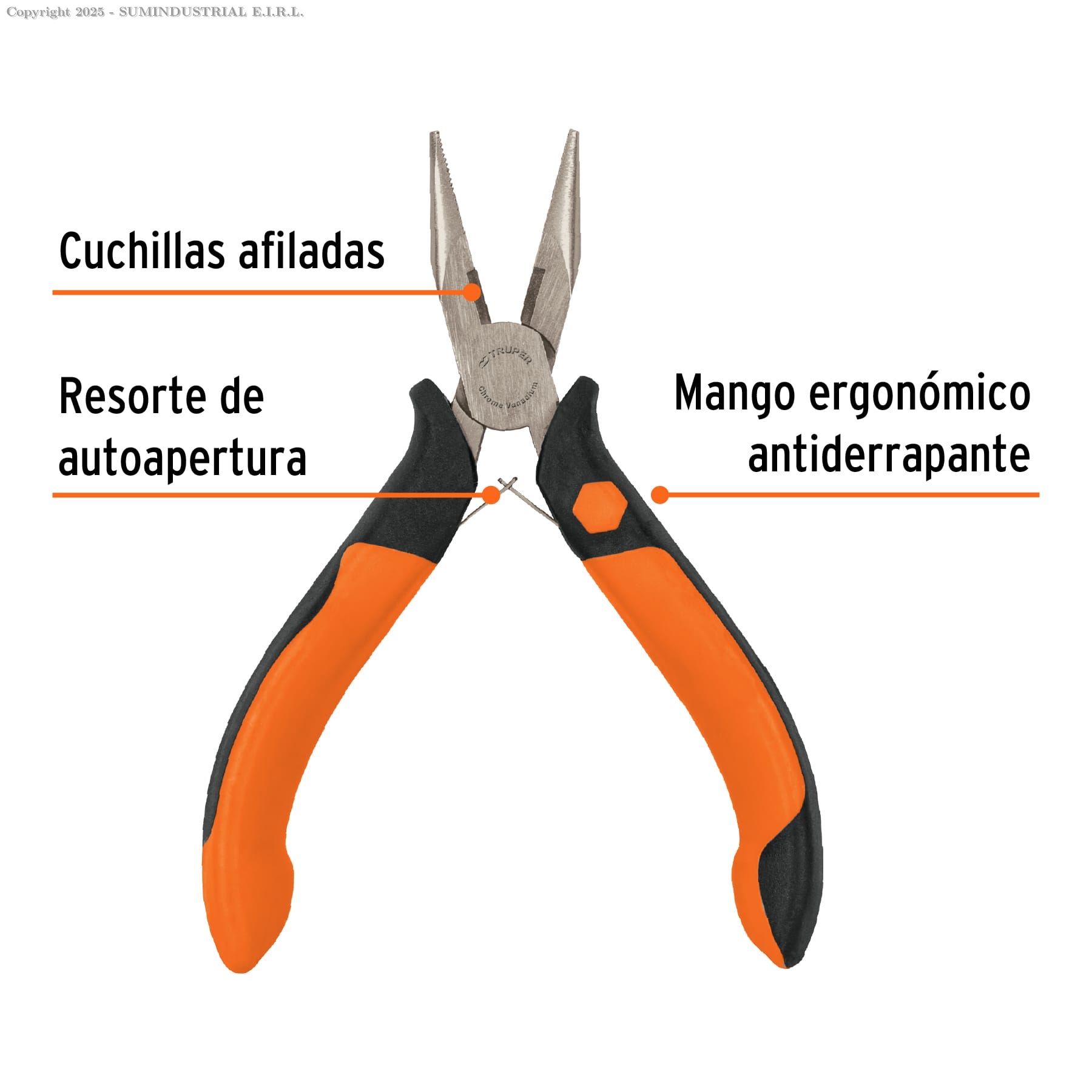 MINI PINZA DE PUNTA Y CORTE 5
