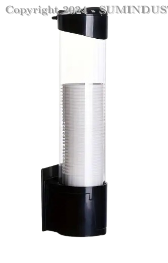 DISPENSADOR DE VASOS DESCARTABLES ADHESIVO DE 1 FILA 